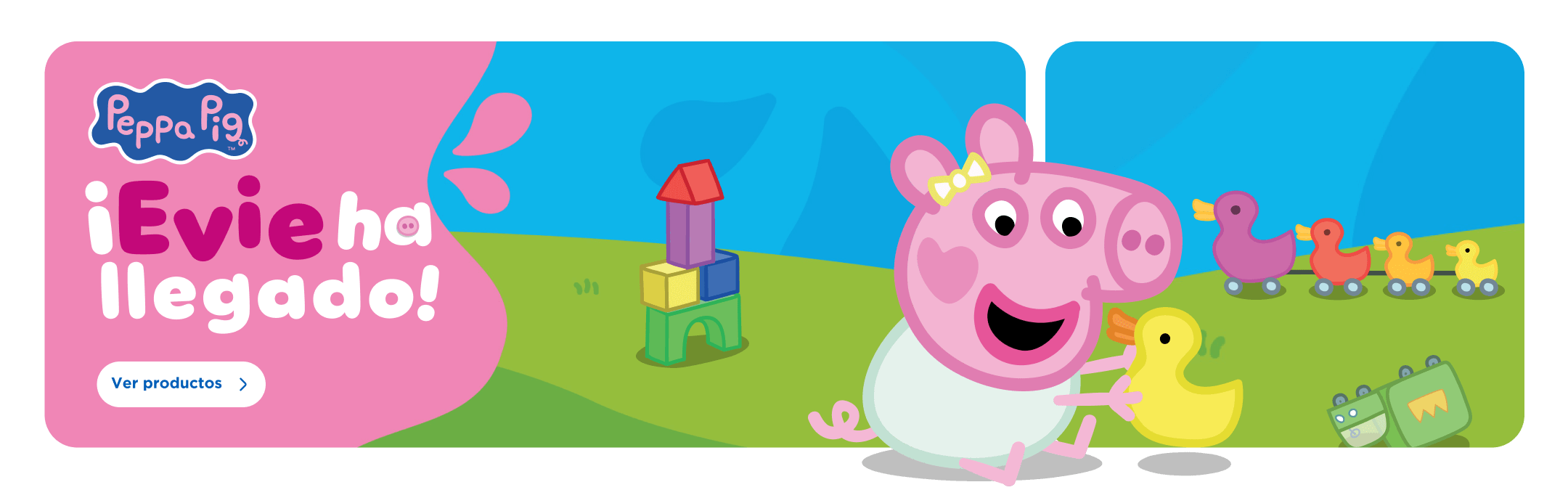 Banner Evie Peppa Pig